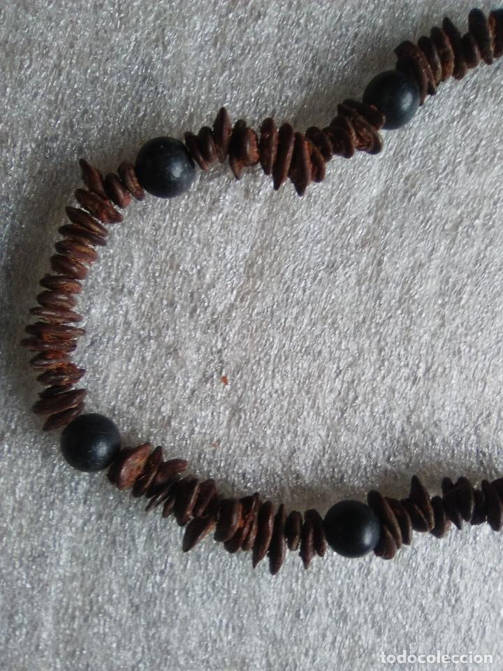 Joyeria: Antiguo collar de semillas Asia - Foto 3