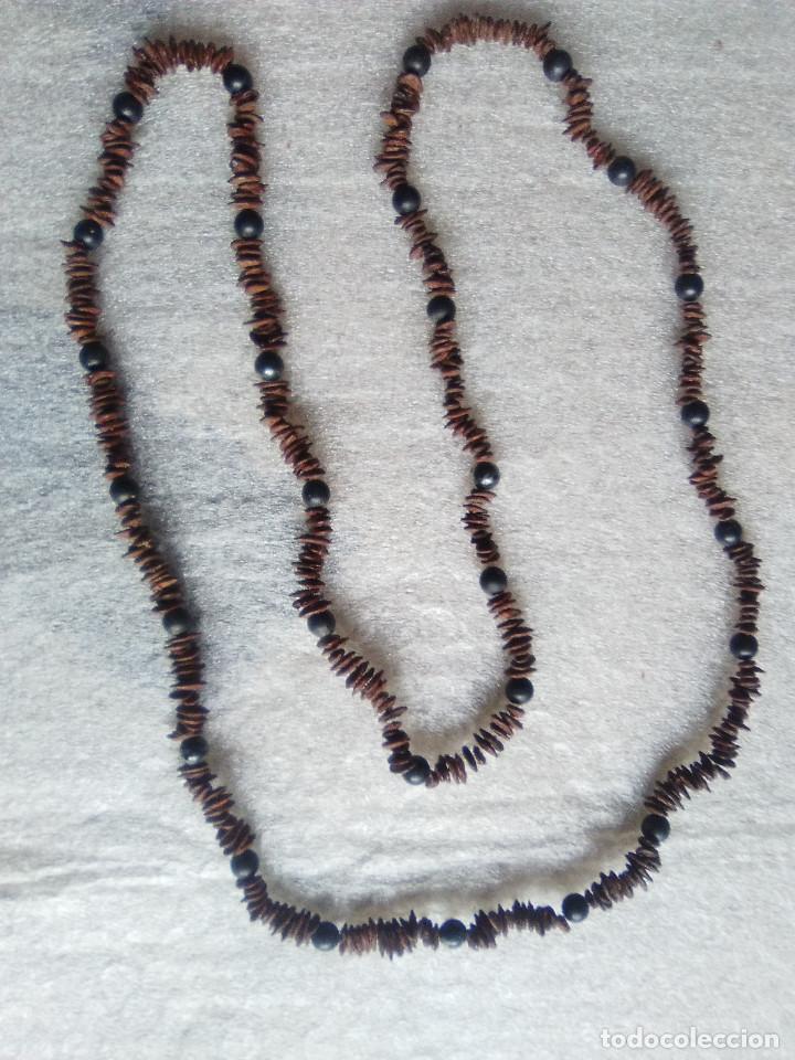 Joyeria: Antiguo collar de semillas Asia - Foto 4