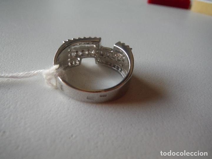 Joyeria: ANILLO DE PLATA DE LEY CON CIRCONITAS - Foto 4