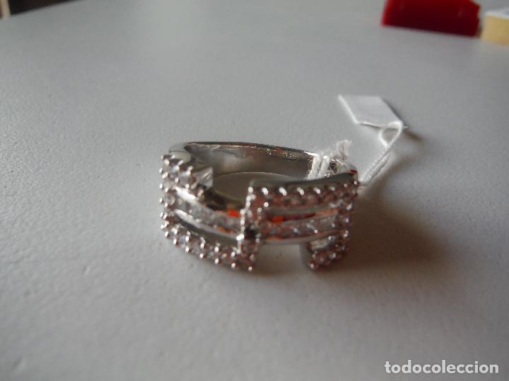 Joyeria: ANILLO DE PLATA DE LEY CON CIRCONITAS - Foto 6
