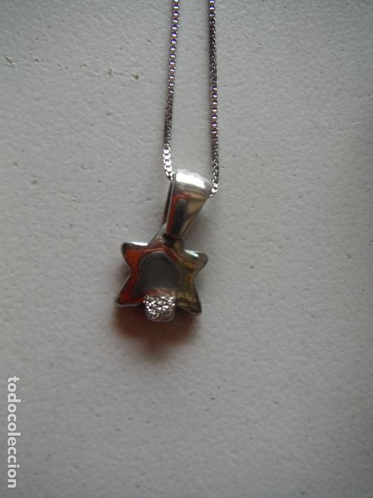 Joyeria: COLGANTE DE PLATA LEY  CON FORMA DE ESTRELLA - Foto 3