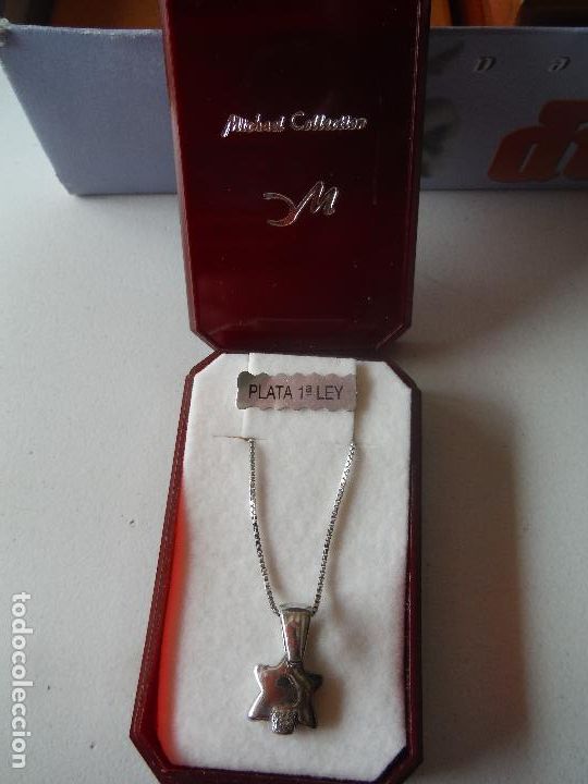 Joyeria: COLGANTE DE PLATA LEY  CON FORMA DE ESTRELLA - Foto 1