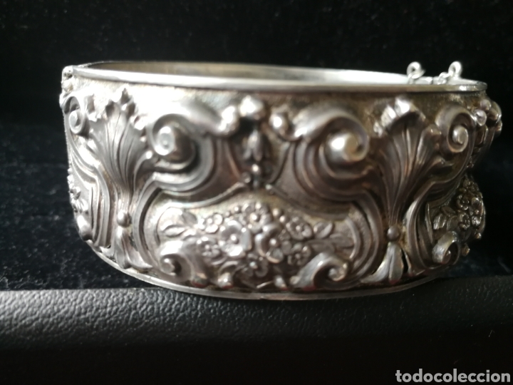 Joyeria: Brazalete de plata. Siglo XIX - Foto 2