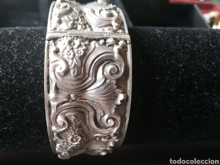 Joyeria: Brazalete de plata. Siglo XIX - Foto 4