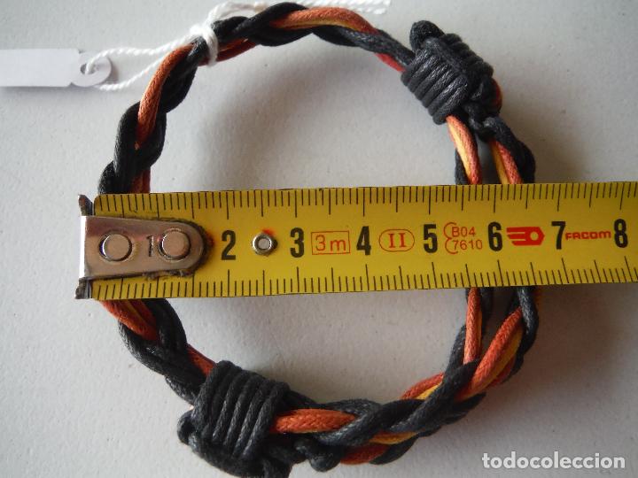 Joyeria: PULSERA DE CUERO TRENZADO AJUSTABLE - Foto 4