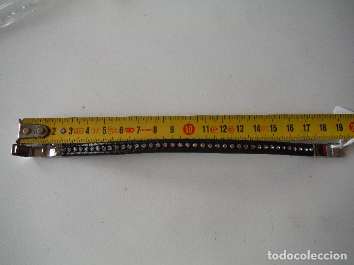 Joyeria: PULSERA DE SILICONA ACERO Y CIRCONITAS - Foto 3