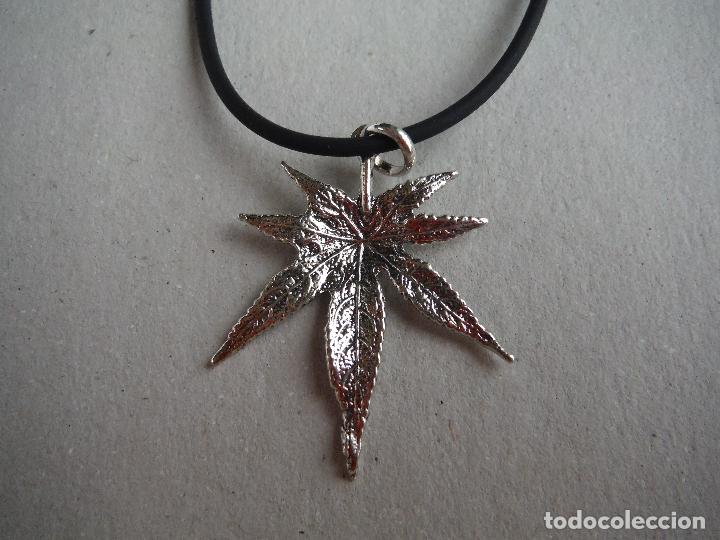 Joyeria: COLGANTE DE PLATA LEY CON FORMA DE HOJA - Foto 3