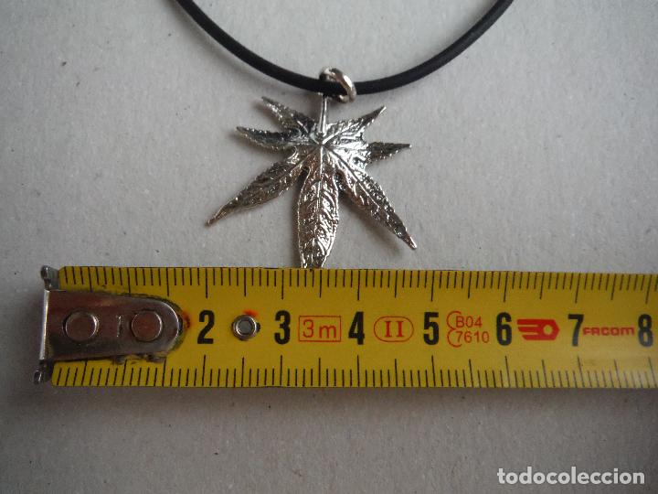 Joyeria: COLGANTE DE PLATA LEY CON FORMA DE HOJA - Foto 4