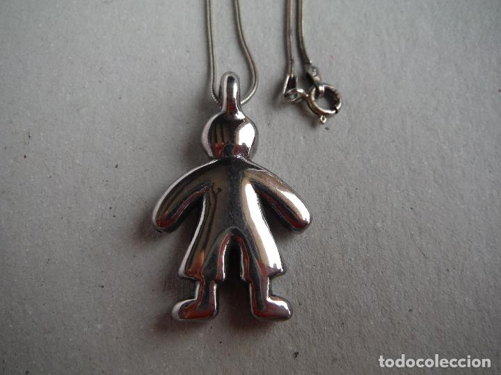 Joyeria: COLGANTE DE PLATA DE LEY CON FORMA DE NI&Ntilde;O - Foto 1