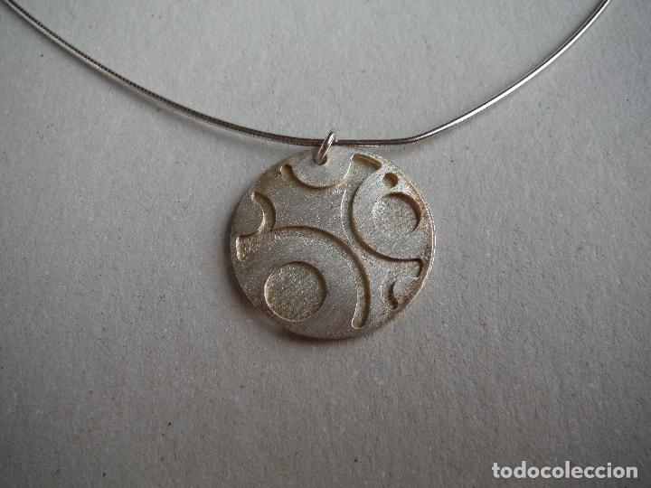 Joyeria: COLGANTE DE PLATA DE LEY CON FORMAS CIRCULARES - Foto 1