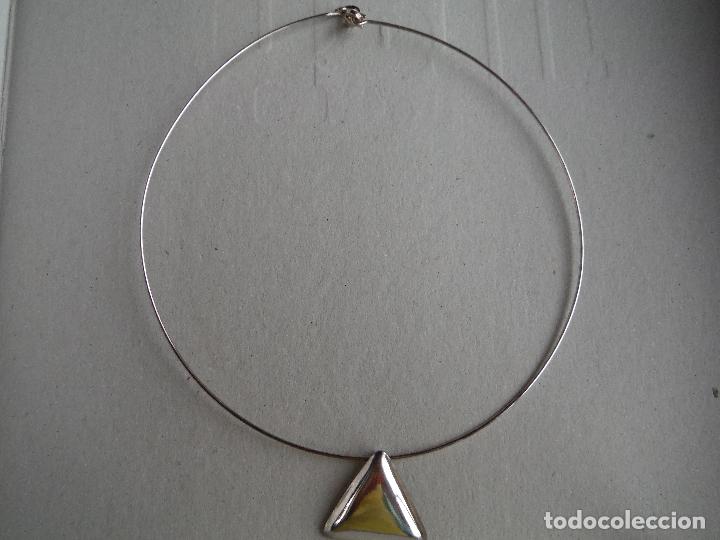 Joyeria: GARGANTILLA PLATA DE LEY CON FORMA TRIANGULAR - Foto 6
