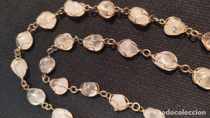 Joyeria: COLLAR DE CUARZO A&Ntilde;OS 60/70 DE 63 CM. - Foto 1