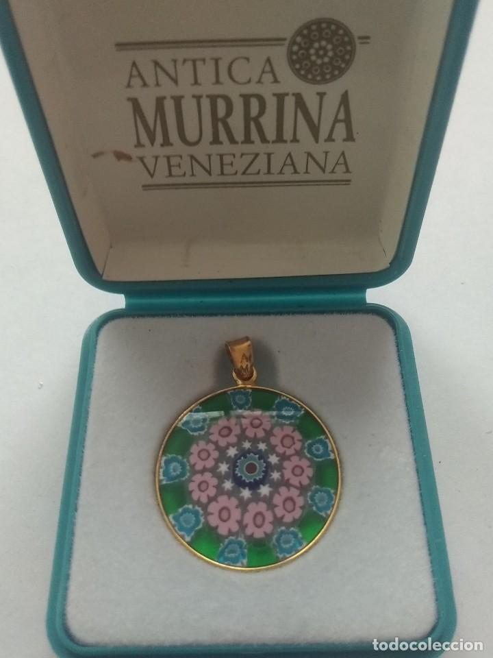 Joyeria: Colgante de plata dorada con miofiori - Foto 1