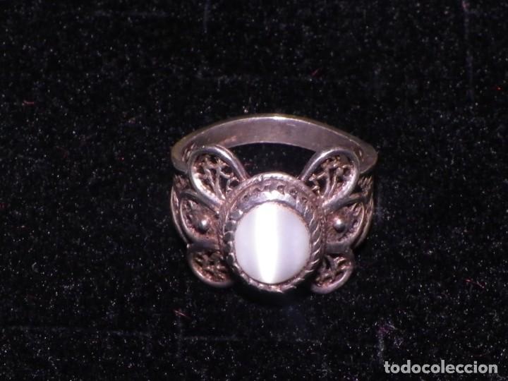 Joyeria: Sortija filigrana plata y n&aacute;car - Foto 9