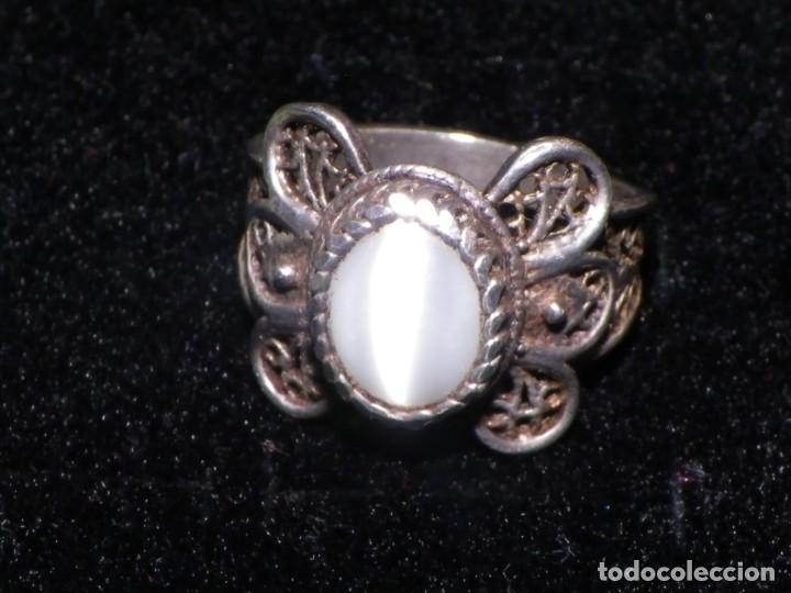 Joyeria: Sortija filigrana plata y n&aacute;car - Foto 12