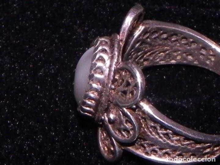 Joyeria: Sortija filigrana plata y n&aacute;car - Foto 13
