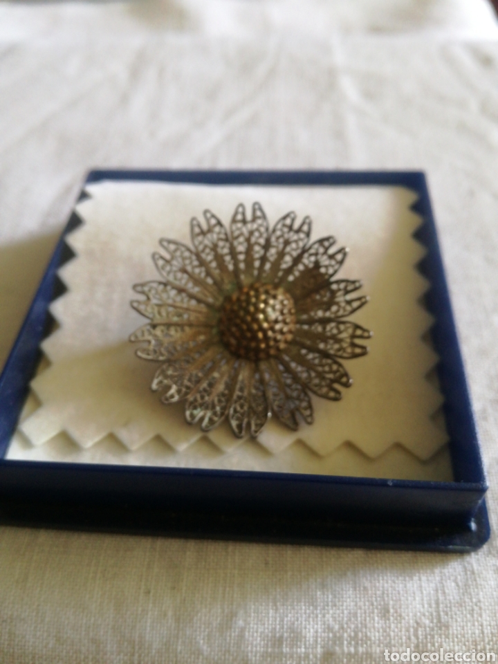Joyeria: Bonito broche de plata de filigrana - Foto 2