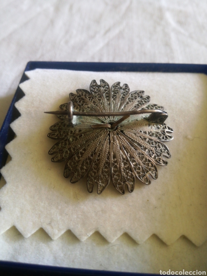 Joyeria: Bonito broche de plata de filigrana - Foto 3