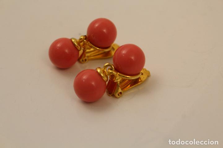 Jewelry: Latest fashion lady mejor chapado oro18K  salm&oacute;n rosado perla omega pendientes 12mm