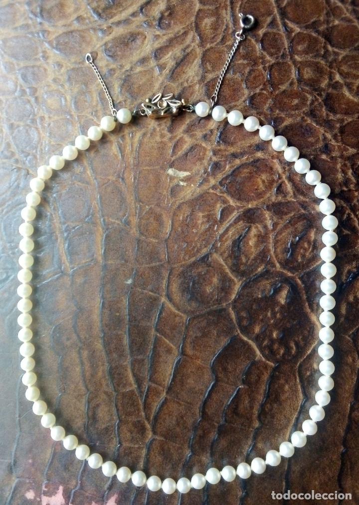 Joyeria: PULSERA DE PERLAS DOBLE VUELTA Y PLATA DE LEY. - Foto 5