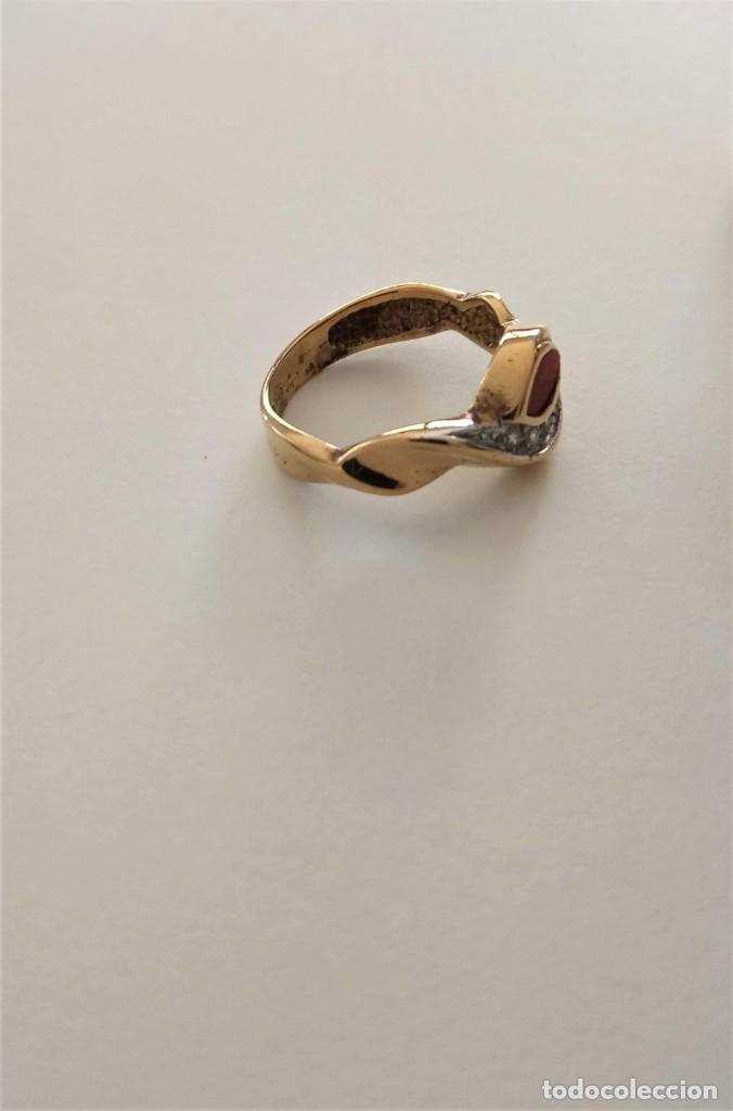 Joyeria: Anillo chapado oro - Foto 3