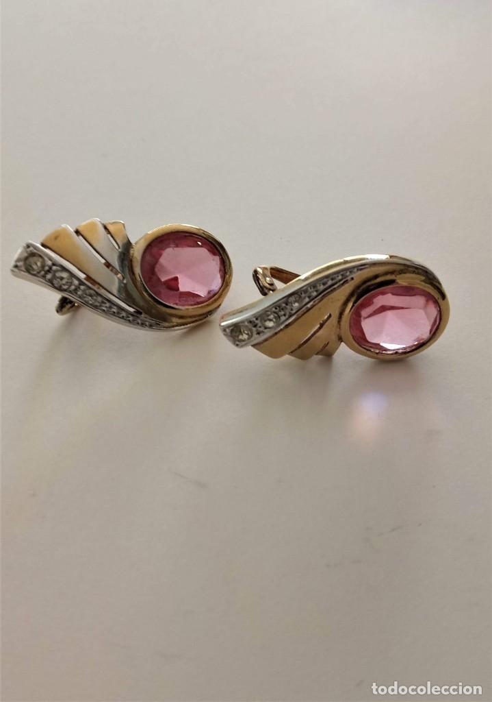 Joyeria: Pendientes chapados oro - Foto 3
