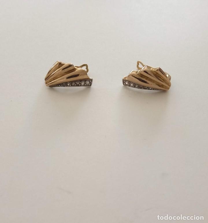 Joyeria: Pendientes chapados oro - Foto 1