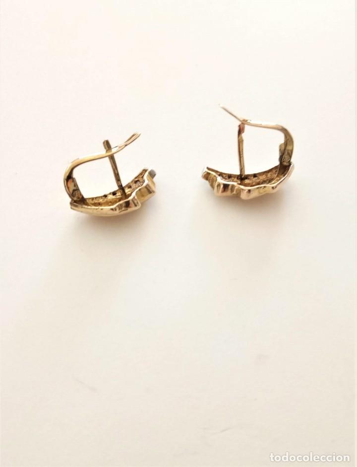 Joyeria: Pendientes chapados oro - Foto 2