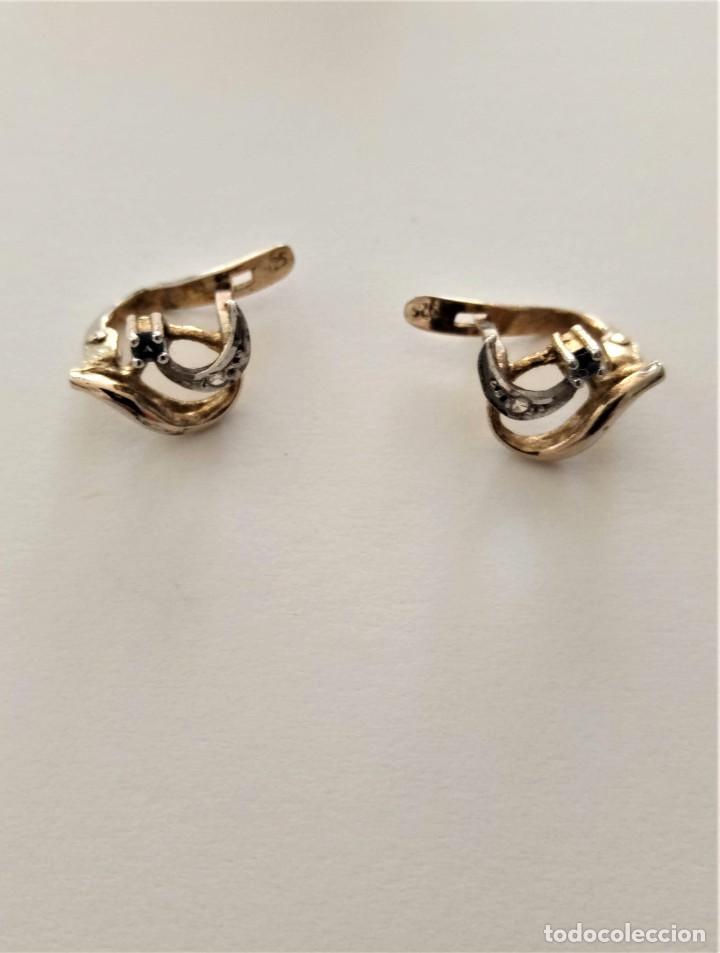Joyeria: Pendientes chapado oro - Foto 1