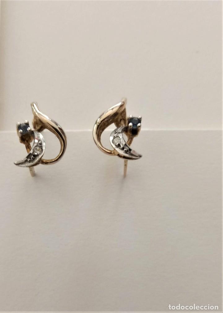 Joyeria: Pendientes chapado oro - Foto 2
