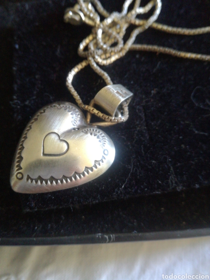 Joyeria: Colgante de corazoncito de plata - Foto 2