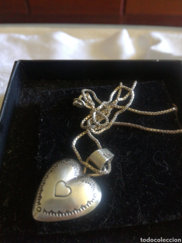 Joyeria: Colgante de corazoncito de plata - Foto 1