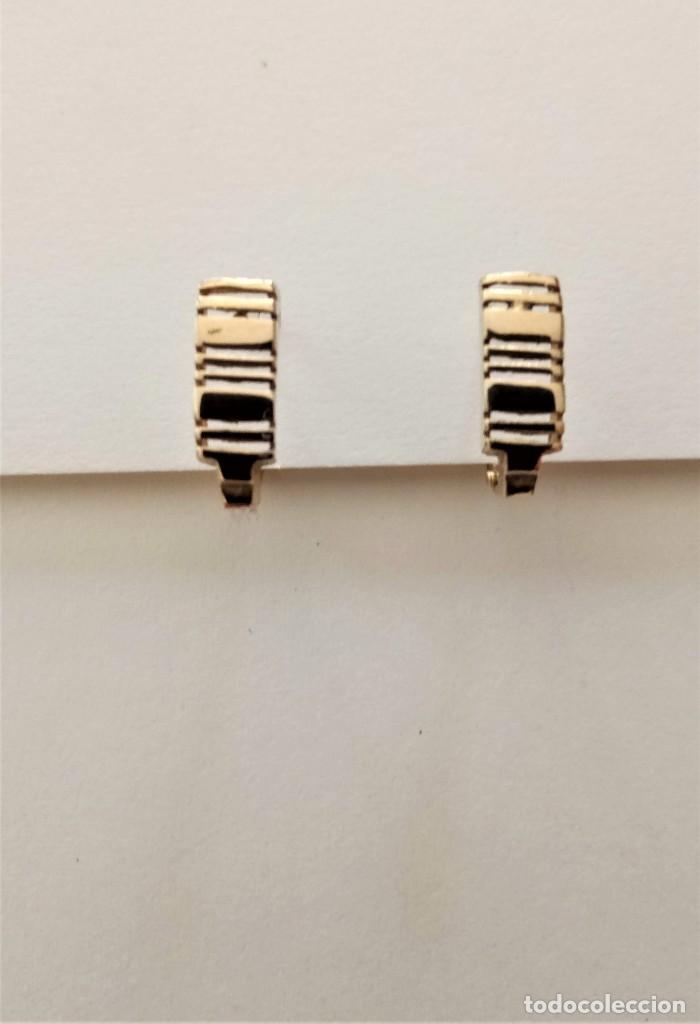Joyeria: Pendientes chapados oro - Foto 1