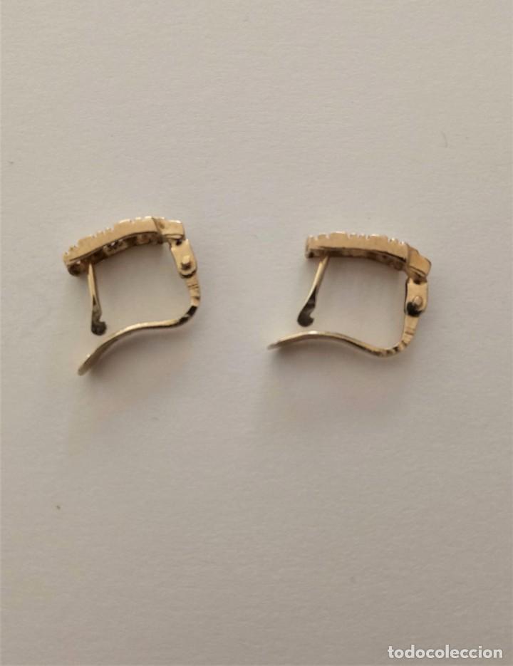 Joyeria: Pendientes chapados oro - Foto 2