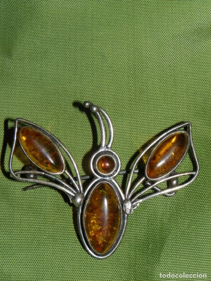 Joyeria: Insecto &aacute;mbar y plata - Foto 5