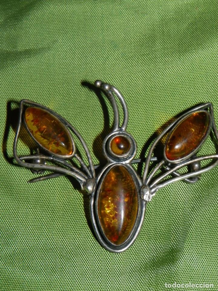 Joyeria: Insecto &aacute;mbar y plata - Foto 6