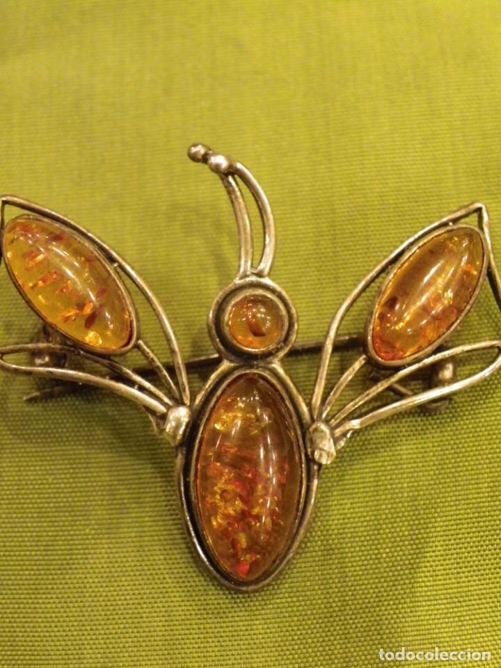 Joyeria: Insecto &aacute;mbar y plata - Foto 7