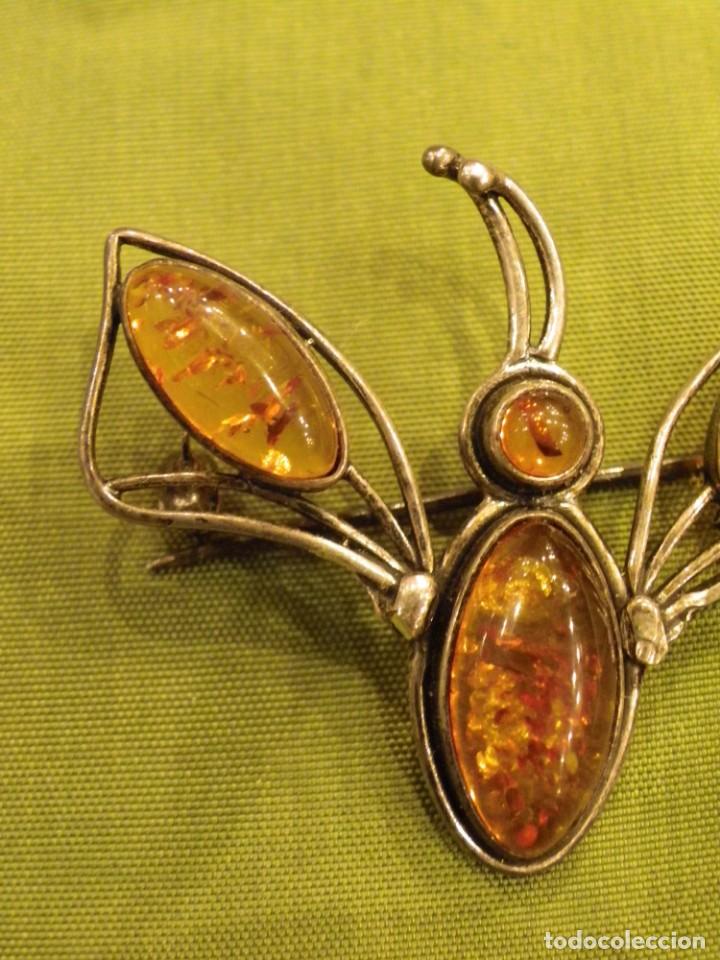 Joyeria: Insecto &aacute;mbar y plata - Foto 8