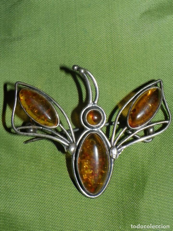 Joyeria: Insecto &aacute;mbar y plata - Foto 13
