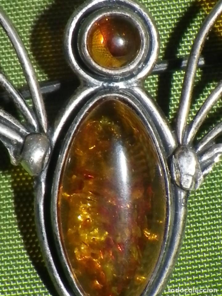 Joyeria: Insecto &aacute;mbar y plata - Foto 14