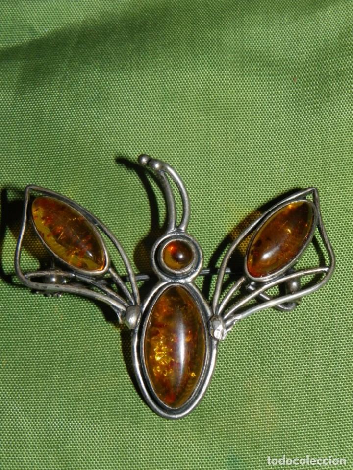 Joyeria: Insecto &aacute;mbar y plata - Foto 24