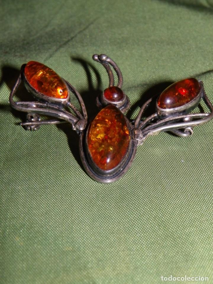 Joyeria: Insecto &aacute;mbar y plata - Foto 25