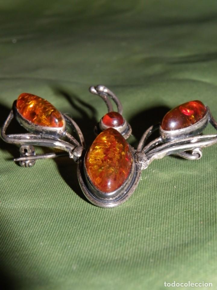 Joyeria: Insecto &aacute;mbar y plata - Foto 26