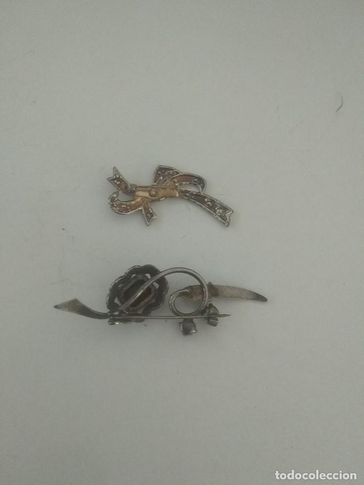 Joyeria: Lote de 2 broches antiguas - Foto 2