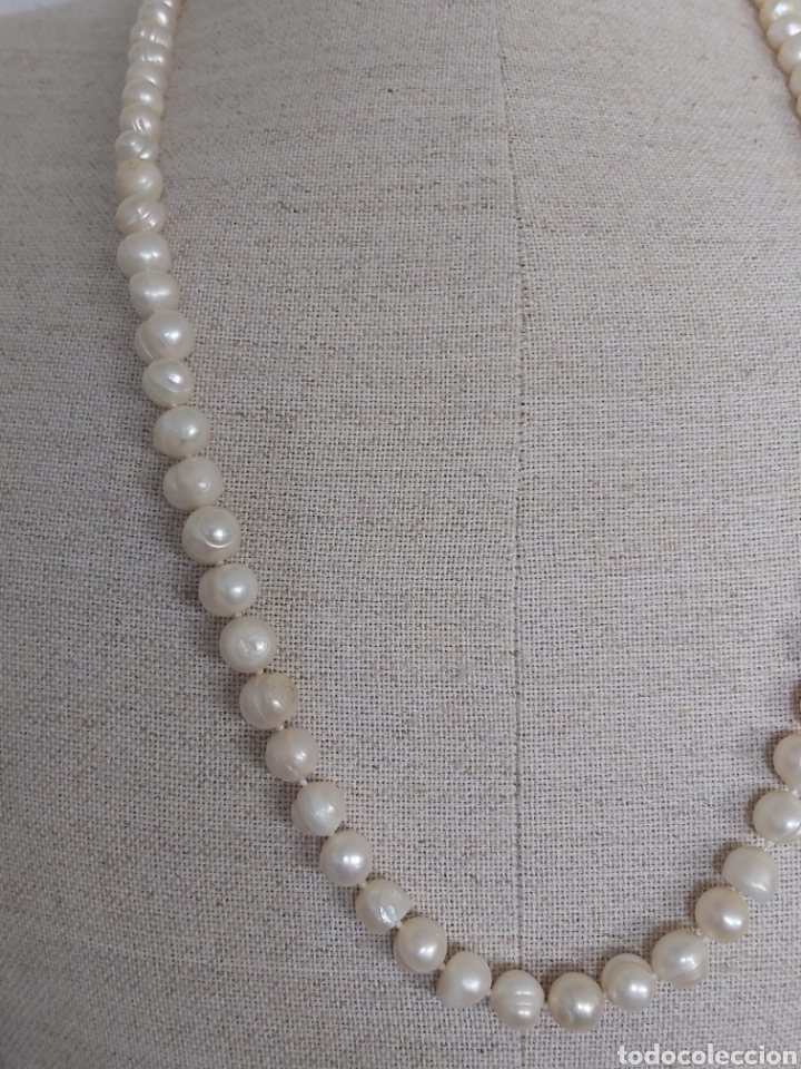 Joyeria: COLLAR LARGO DE PERLAS DE RIO. - Foto 2