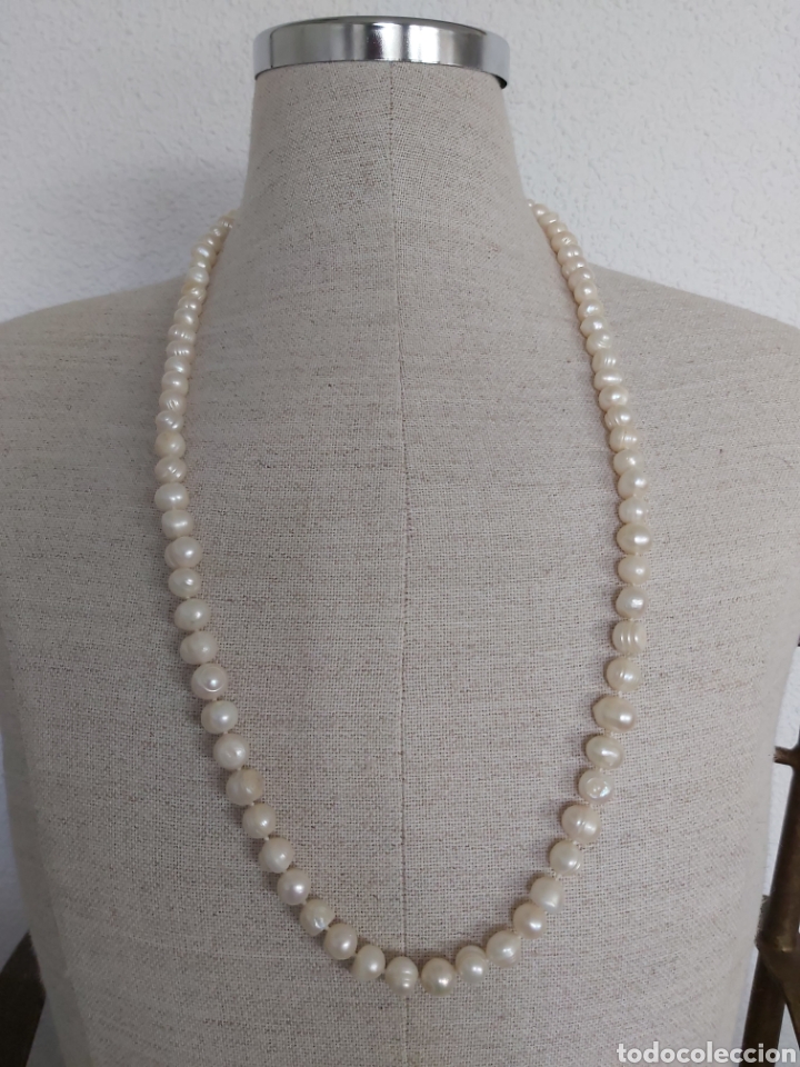 Joyeria: COLLAR LARGO DE PERLAS DE RIO. - Foto 1