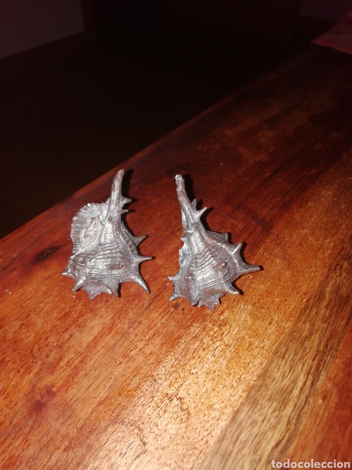 Joyeria: Pareja de ca&ntilde;ailla en plata vieja - Foto 2