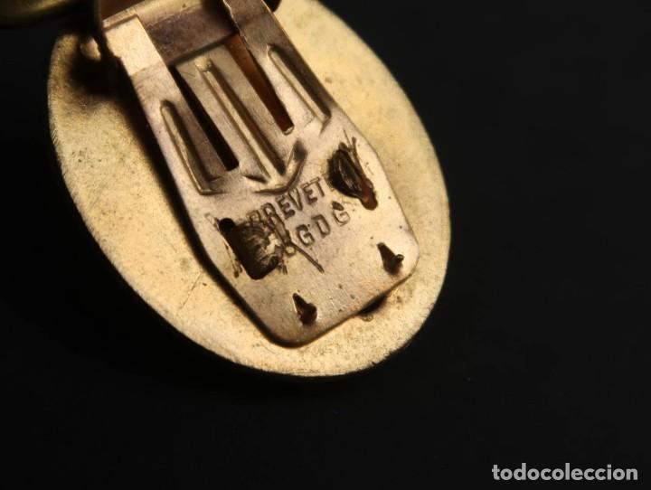Joyeria: Antiguo Broche Frances - Foto 4