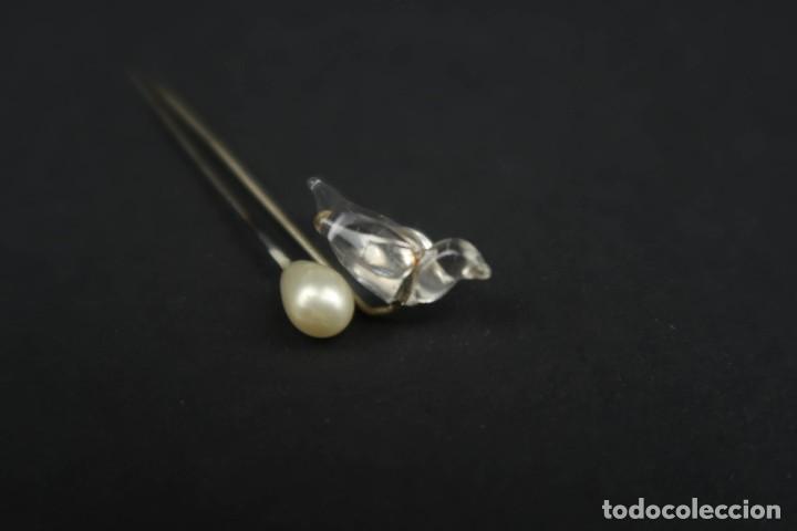 Joyeria: Dos Broches de Aguja Francia - Foto 4