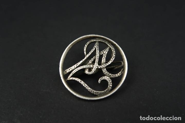 Joyeria: Antiguo Broche de Plata Frances - Foto 1